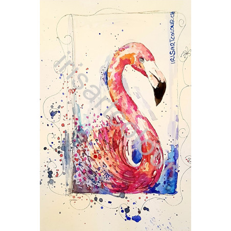 Strandtuch Flamingo